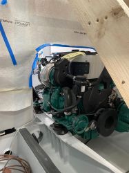 Integration of a Volvo Penta D3-150 engine