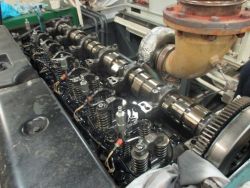 Intervention in the Ivory Coast on D16 MG engines