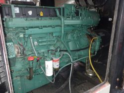 Intervention in Morocco on 2 Volvo Penta industrial engines